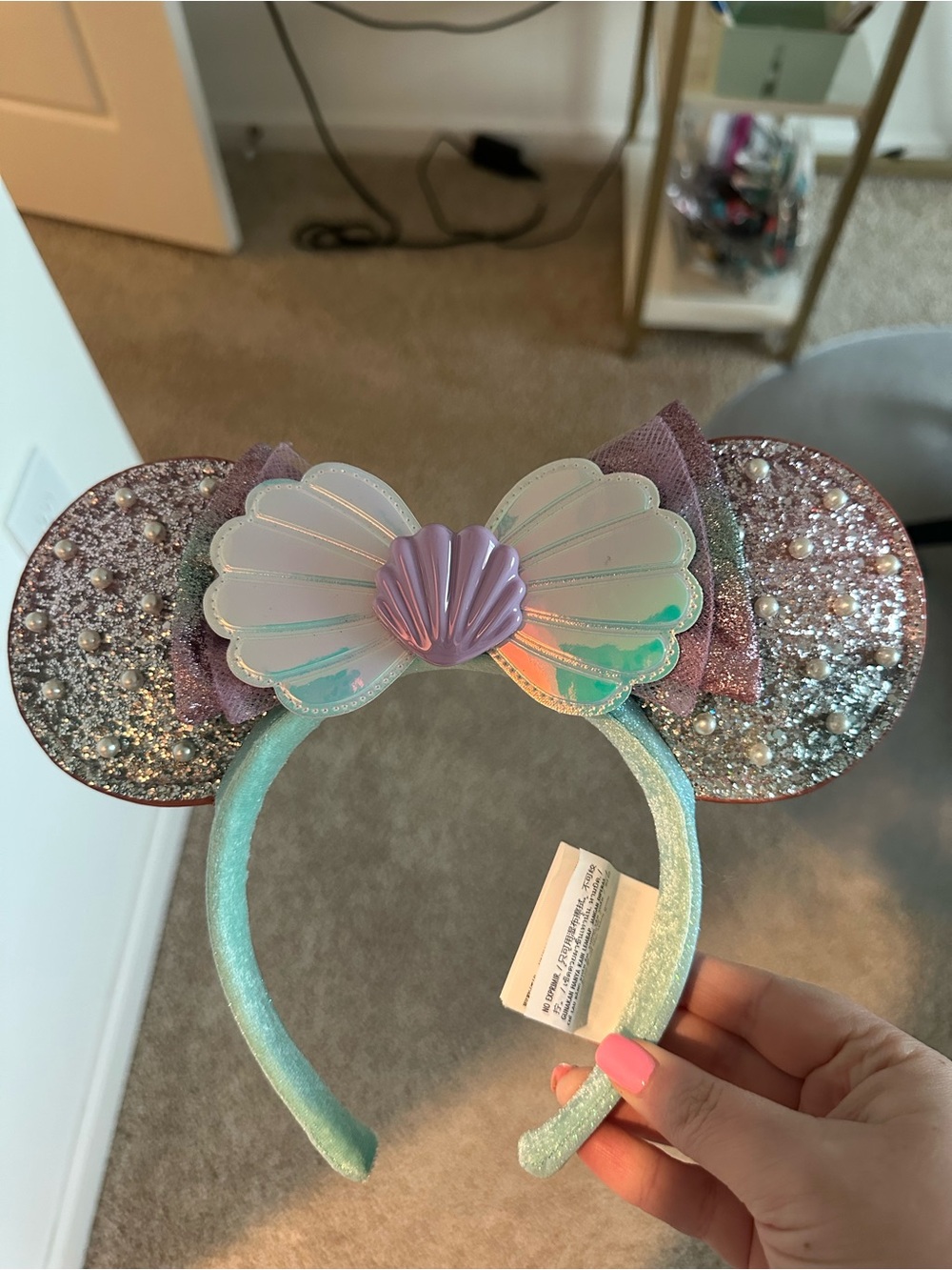 Ariel Mickey Ear Headband